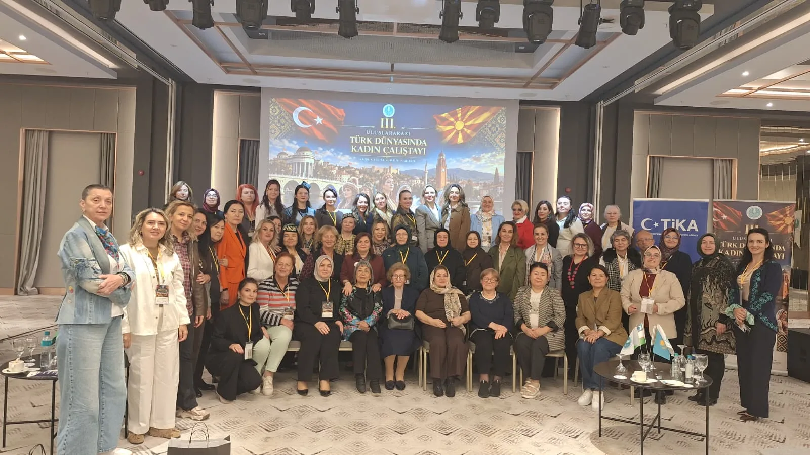 Türk dünyasından kadınlar Üsküp'te üçüncü çalıştayı tamamladı