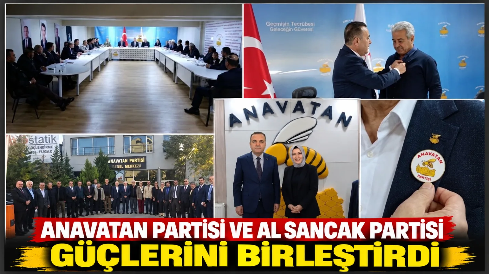 Al Sancak Partisi artık Anavatan Partisi içinde